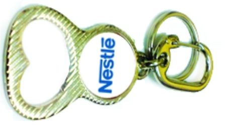 CÓD. 10 - CHAVEIRO MOD. ABRIDOR REDONDO COM ENGATE