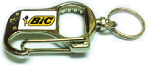 CÓD. 12 - CHAVEIRO MOD. TRÊS EM UM GANCHO