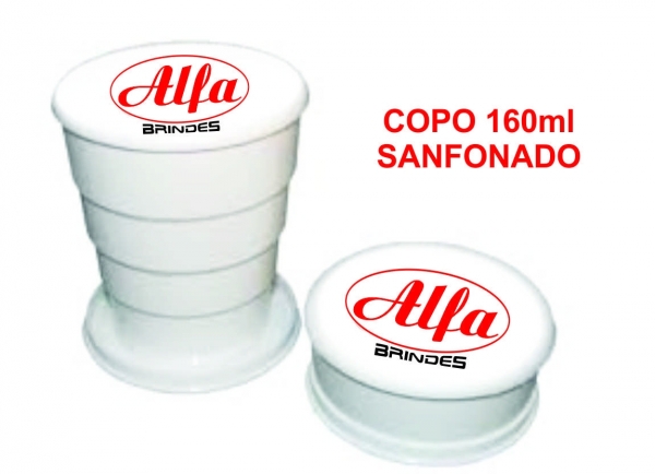 Copo Sanfonado 