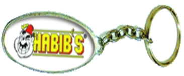 CÓD. 32 - CHAVEIRO MOD. CHAPINHA COM CORRENTINHA