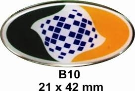 B - 10  21 x 42 cm Oval