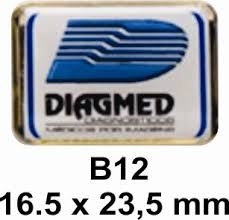 B - 12  23.5 x 16,5 mm retangular 
