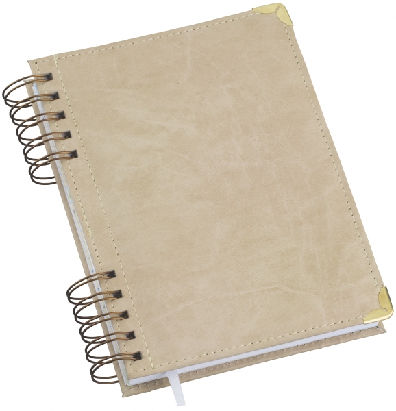 287 - AGENDA WIRE-O CREME 