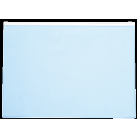 Pasta em PVC Azul 0,20 - Formato 27 cm x 37 mm