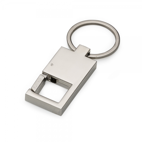 12 191 - Chaveiro Metal Mosquetão Brilhante