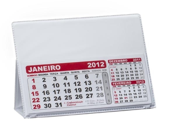 01 - CAL. GRANDE DE MESA EM PVC  BRANCO