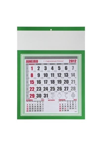 FOLHINHA COMERCIAL 27 x 37 cm GRANDE VERDE