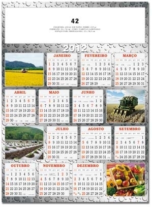 CALENDÁRIO ANUAL 42