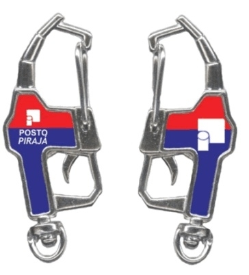 CÓD. 43 - CHAVEIRO MOD. BOMBINHA DE GASOLINA